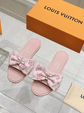 Colestore Louis Vuitton LV x TM Bow Tie Flat Sandals 