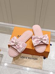 Colestore Louis Vuitton LV x TM Bow Tie Flat Sandals  - 3
