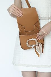 Colestore Hermes Della Cavalleria Mini Bag in Caramel Sliver Hardware - 6