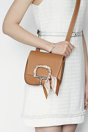 Colestore Hermes Della Cavalleria Mini Bag in Caramel Sliver Hardware - 4