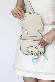 Colestore Hermes Della Cavalleria Mini Bag in Latte Gold Hardware - 5