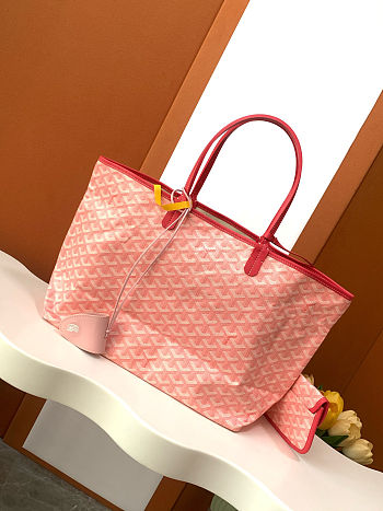 Colestore Goyard Saint Louis GM Tote Bag Rose 28 cm x 15 cm x 34 cm