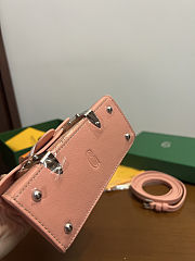 Colestore Goyard Saigon Nano in Pink 11.5 cm x 7 cm x 14.5 cm - 6
