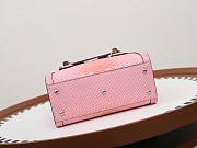 Colestore Gucci Diana Python Small Tote Bag Pastel Pink 20x16x10cm - 6