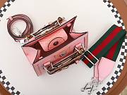 Colestore Gucci Diana Python Small Tote Bag Pastel Pink 20x16x10cm - 5