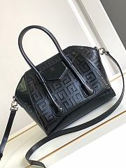Colestore Givenchy Antigona Mini Lock Bag in Black 23x20x13cm - 3