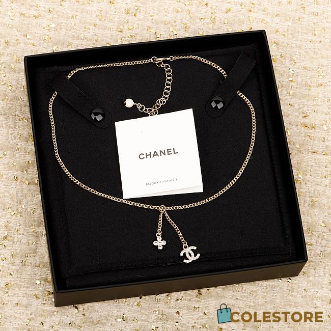 Colestore Chanel CC Enamel Necklace - 1