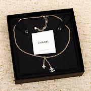 Colestore Chanel CC Enamel Necklace - 1