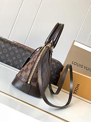 Colestore Louis Vuitton Alma BB Damier Ebene in Brown 23.5 x 17.5 x 11.5cm - 3