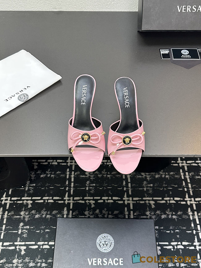 Colestore Versace Mules Pink  - 1