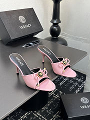 Colestore Versace Mules Pink  - 5