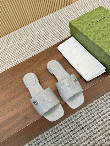 Colestore Gucci Sandals Slide Gray