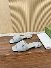 Colestore Gucci Sandals Slide Gray - 3