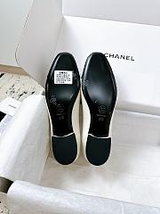 Colestore Chanel White Ballet Flats  - 3