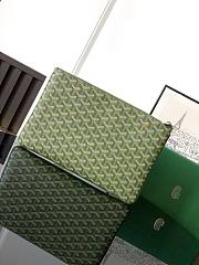 Colestore Goyard Sénat MM Pouch Khaki 30x0.6x20cm - 3