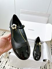 Colestore Chanel 25A Ballet Flats Black - 5