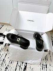 Colestore Chanel 25A Ballet Flats Black - 3