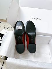 Colestore Chanel 25A Ballet Flats Red - 4