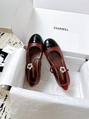 Colestore Chanel 25A Ballet Flats Red - 3