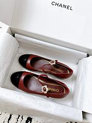 Colestore Chanel 25A Ballet Flats Red - 2