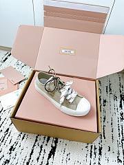Colestore Miu Miu Canvas Sneaker Brown - 2