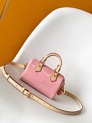 Colestore Louis Vuitton Nano Speedy Mochi Pink 16x10x7.5cm - 5
