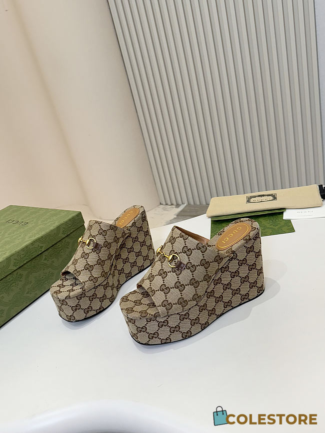 Colestore Gucci Women's Interlocking G Horsebit Flatform  - 1
