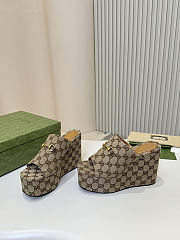 Colestore Gucci Women's Interlocking G Horsebit Flatform  - 2