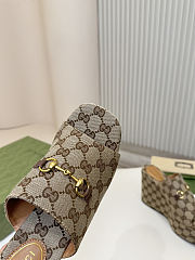 Colestore Gucci Women's Interlocking G Horsebit Flatform  - 6