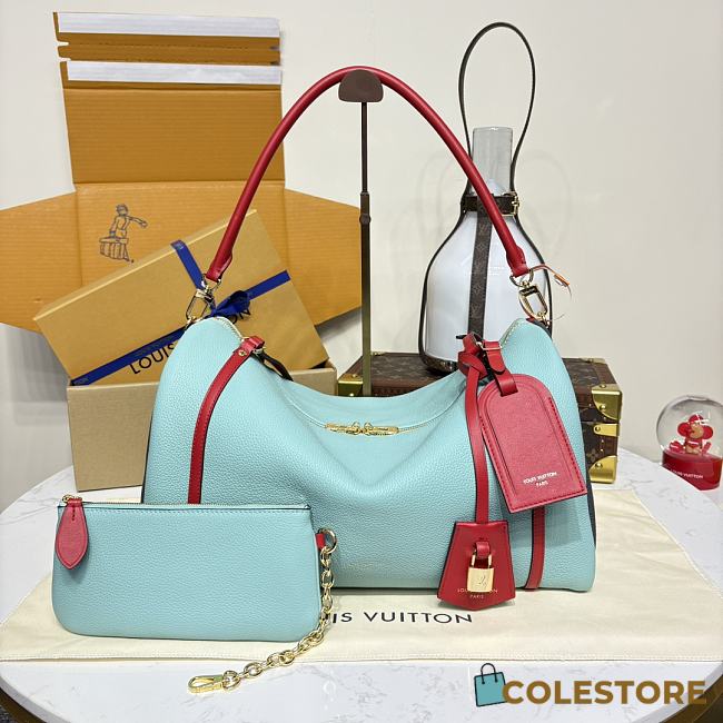 Colestore Louis Vuitton Nicolas Ghesquière Soft Keepall Bag Blue 25x15x18cm - 1