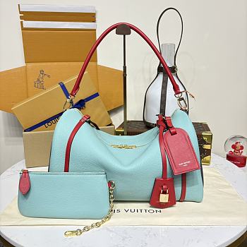 Colestore Louis Vuitton Nicolas Ghesquière Soft Keepall Bag Blue 25x15x18cm