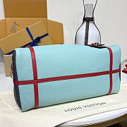 Colestore Louis Vuitton Nicolas Ghesquière Soft Keepall Bag Blue 25x15x18cm - 3