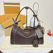 Colestore Louis Vuitton Nicolas Ghesquière Soft Keepall Bag Chocolate 25x15x18cm - 5