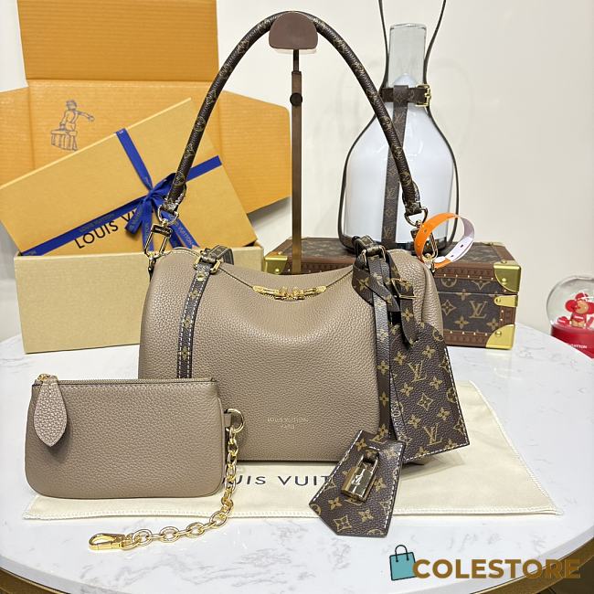 Colestore Louis Vuitton Nicolas Ghesquière Soft Keepall Bag Brown Beige 25x15x18cm - 1