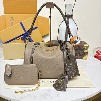 Colestore Louis Vuitton Nicolas Ghesquière Soft Keepall Bag Brown Beige 25x15x18cm