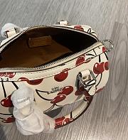 Colestore Coach Mini Rowan Crossbody Bag With Cherry Print 18x14x8cm - 3