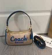 Colestore Coach Teri Mini Crossbody Bag in Signature Canvas with Coach Artwork 20x12x7cm - 1
