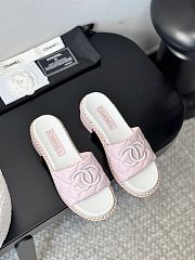 Colestore Chanel Pink Sandals - 1