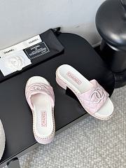 Colestore Chanel Pink Sandals - 5