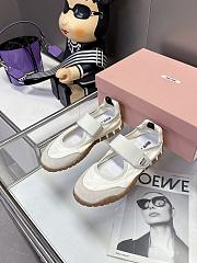 Colestore Miu Miu Tyre Ballerina Shoes Neutral - 3