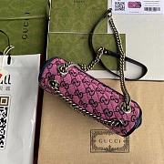 Colestore Gucci GG Canvas GG Marmont crossbody bag 22x13x6cm - 5