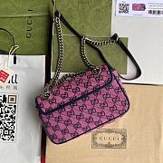 Colestore Gucci GG Canvas GG Marmont crossbody bag 22x13x6cm - 4