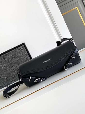 Colestore Givenchy Voyou Roller Black Messenger Bag 25x10x13cm
