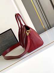 Colestore Givenchy Women's Mini Antigona Lock Red Bag In Box Leather 22x18x13cm - 6