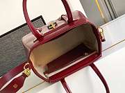Colestore Givenchy Women's Mini Antigona Lock Red Bag In Box Leather 22x18x13cm - 3