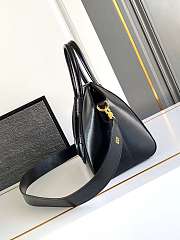 Colestore Givenchy Women's Mini Antigona Lock Black x Gold Hardware Bag In Box Leather 22x18x13cm - 5