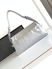 Colestore Givenchy Women's P'tit Voyou Sliver Bag in Laminated Leather 32x15x9.5cm - 5