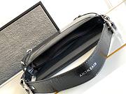 Colestore Givenchy Women's P'tit Voyou Black Bag in Laminated Leather 32x15x9.5cm - 2