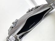 Colestore Givenchy Voyou Sliver Mini Leather Shoulder Bag 24x18x3.5cm - 6