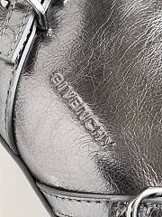 Colestore Givenchy Voyou Sliver Mini Leather Shoulder Bag 24x18x3.5cm - 2